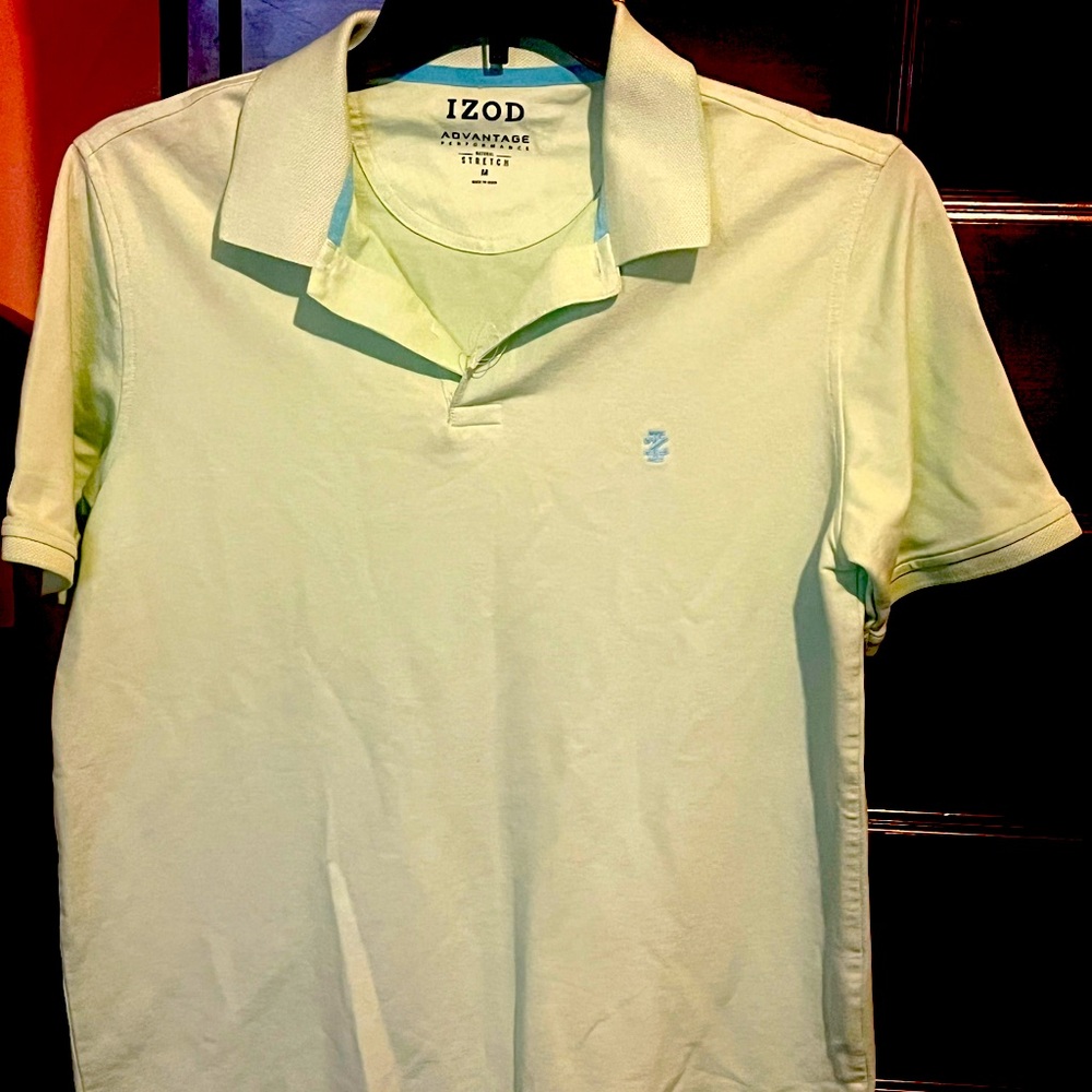 Large Izod Mint Green Polo